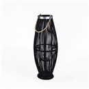 Lanterna de Bamboo - Preta